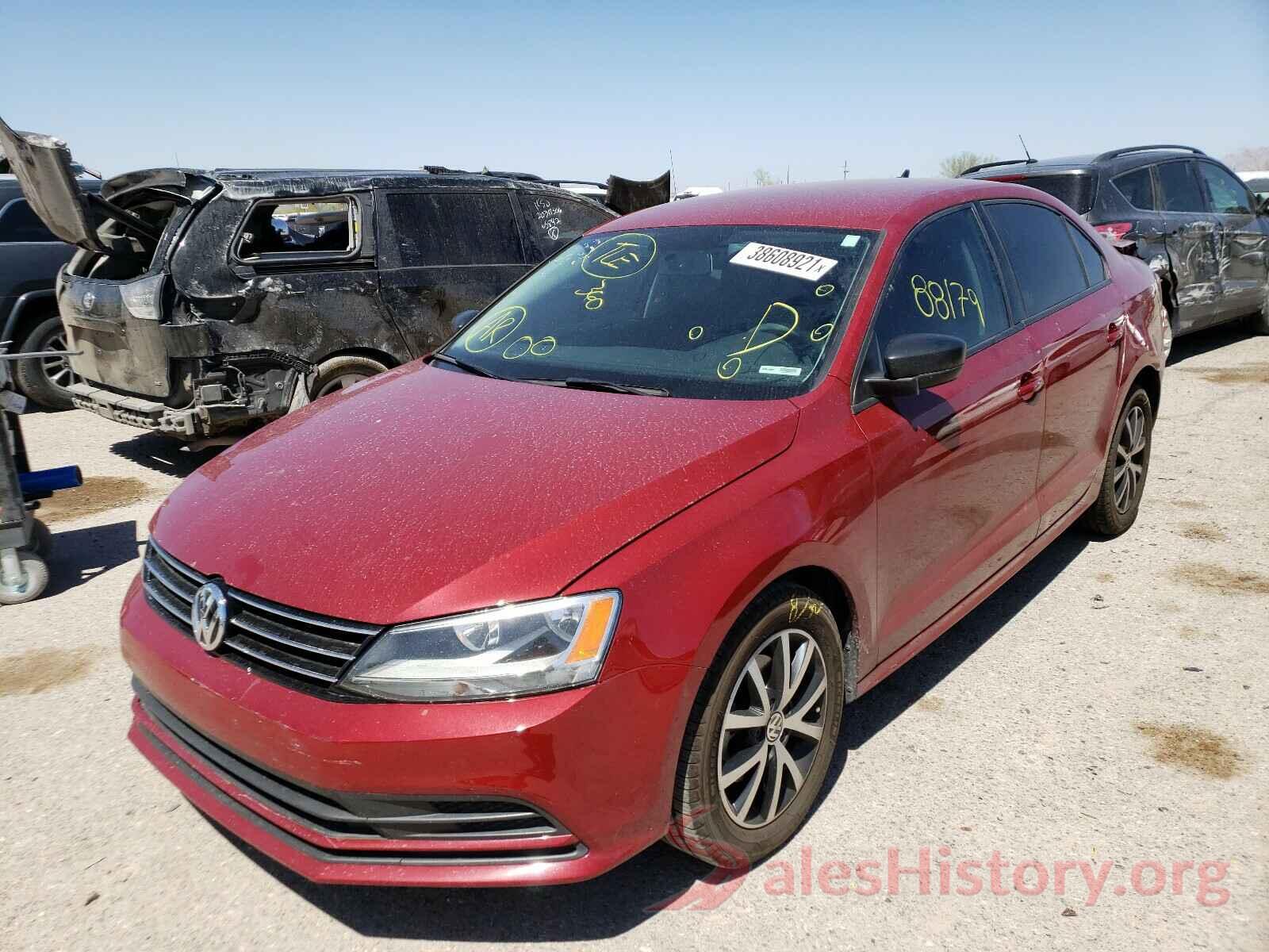 3VWD67AJ3GM370492 2016 VOLKSWAGEN JETTA