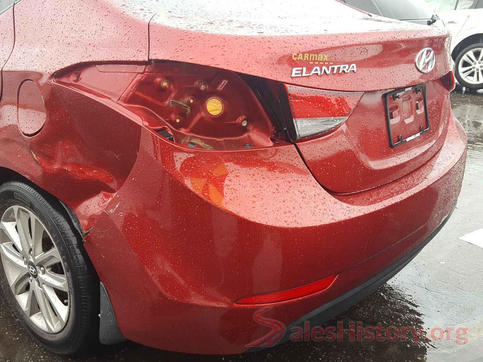 5NPDH4AE0GH656000 2016 HYUNDAI ELANTRA