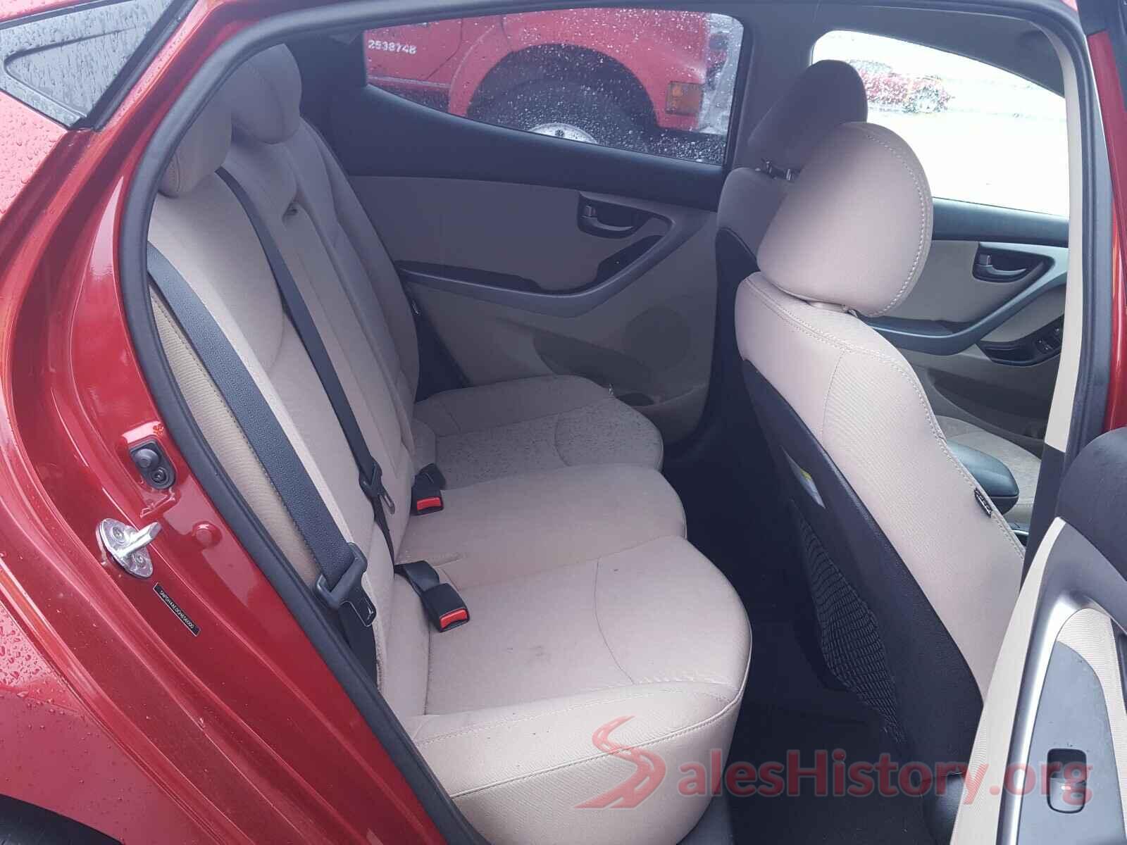 5NPDH4AE0GH656000 2016 HYUNDAI ELANTRA