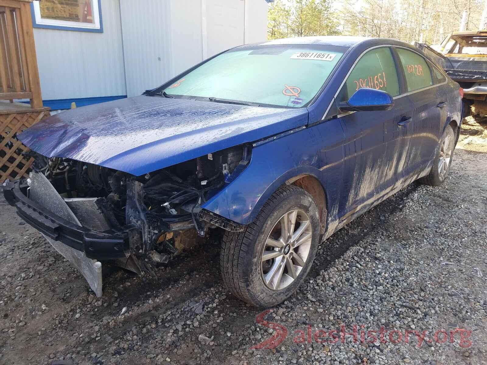 5NPE24AF2HH502338 2017 HYUNDAI SONATA