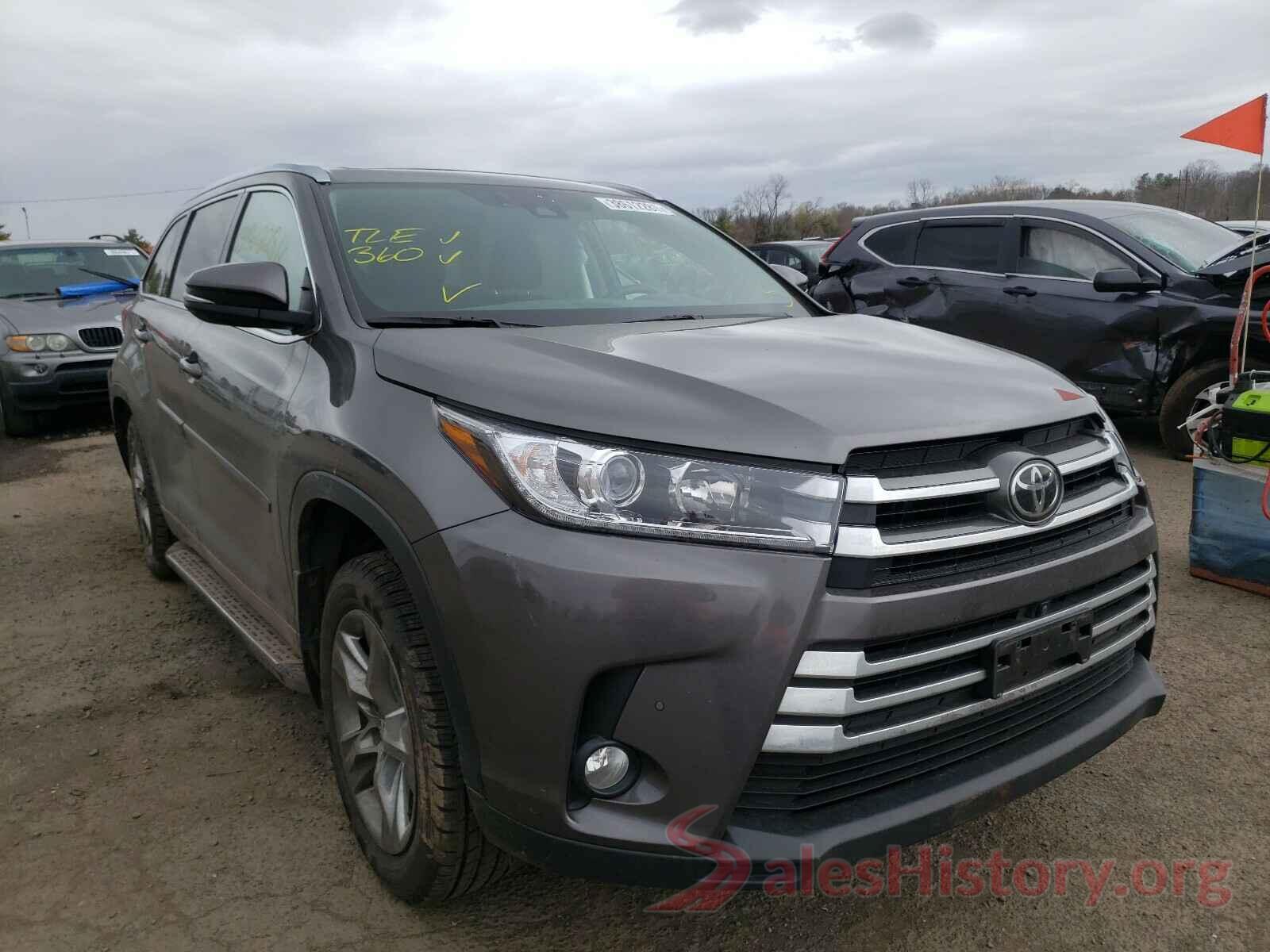 5TDDZRFHXHS423850 2017 TOYOTA HIGHLANDER