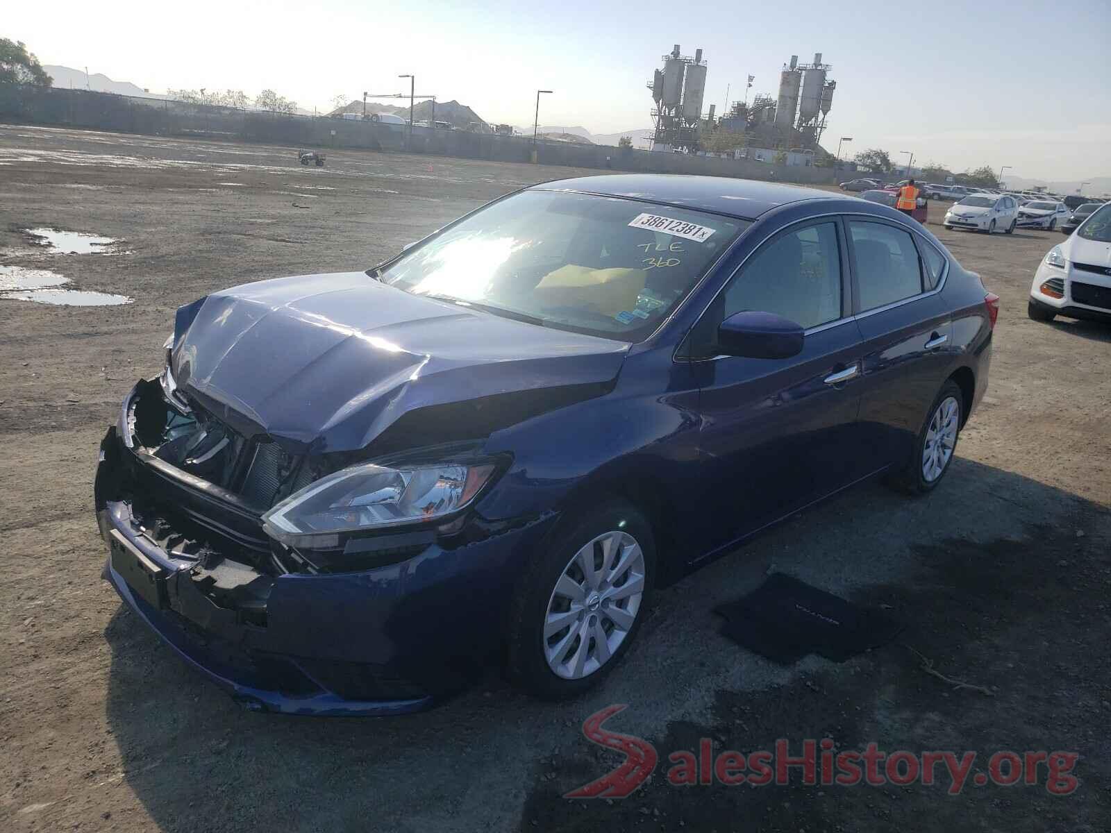 3N1AB7AP6KY283468 2019 NISSAN SENTRA