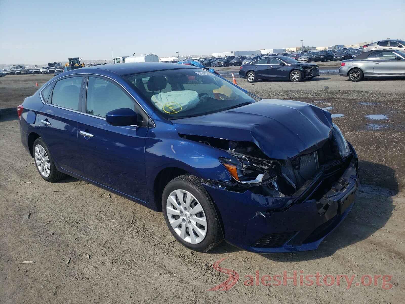 3N1AB7AP6KY283468 2019 NISSAN SENTRA