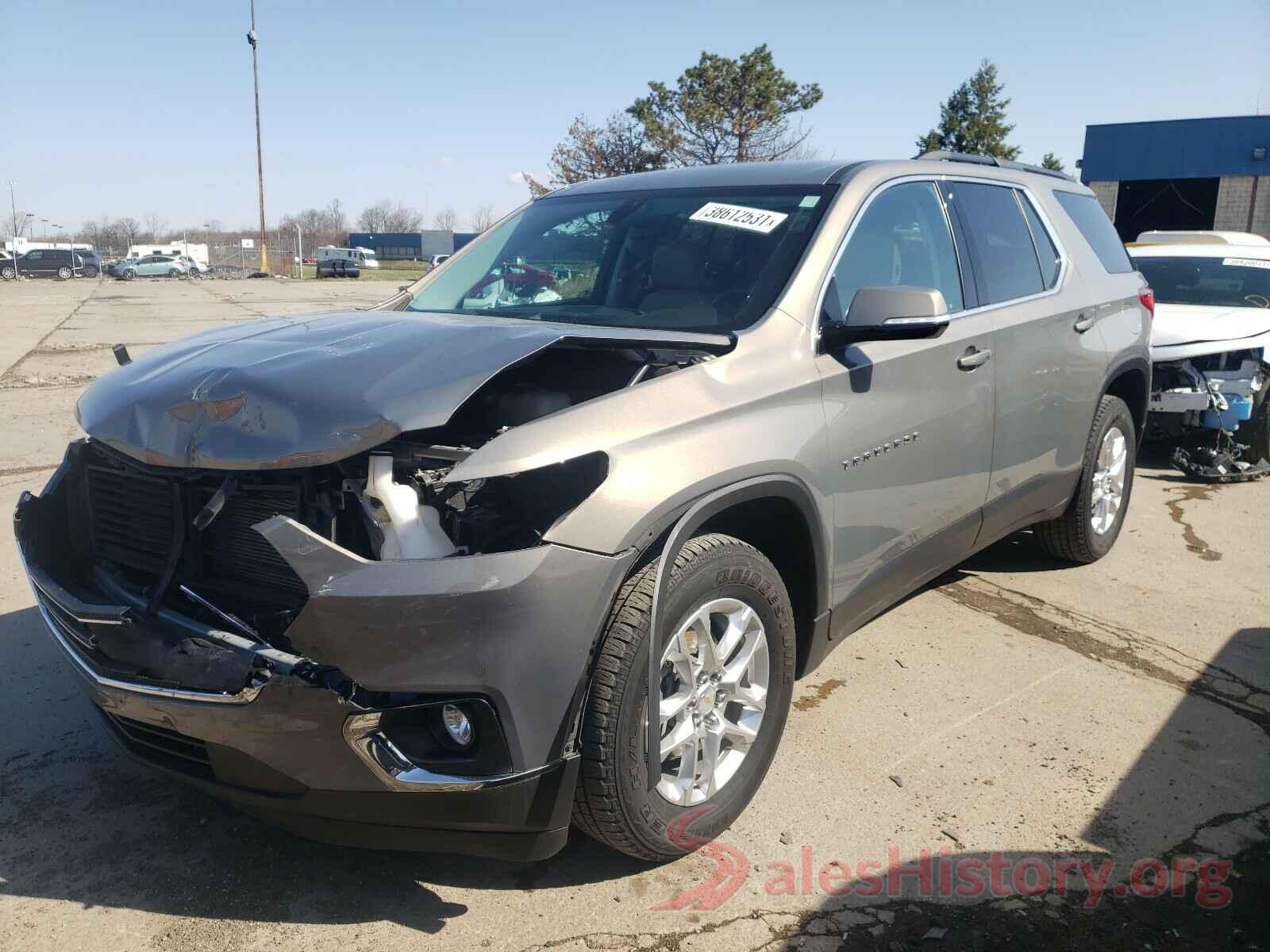 1GNERGKW2KJ181337 2019 CHEVROLET TRAVERSE