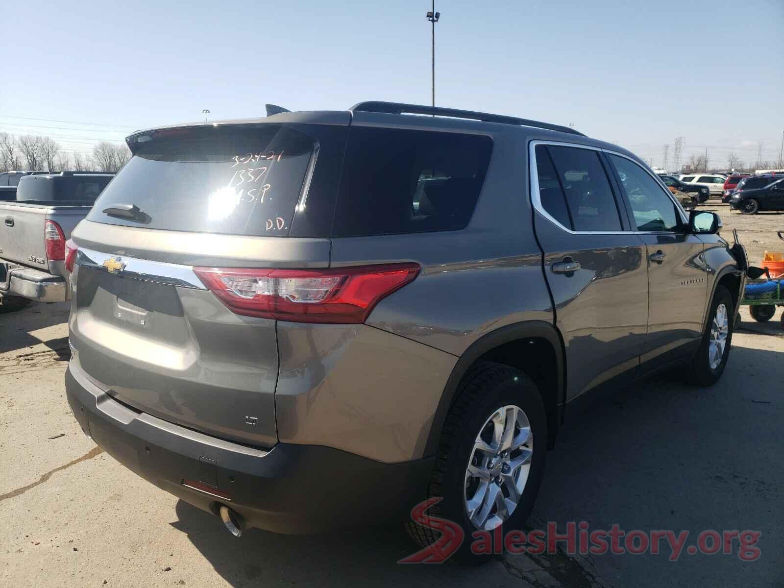 1GNERGKW2KJ181337 2019 CHEVROLET TRAVERSE