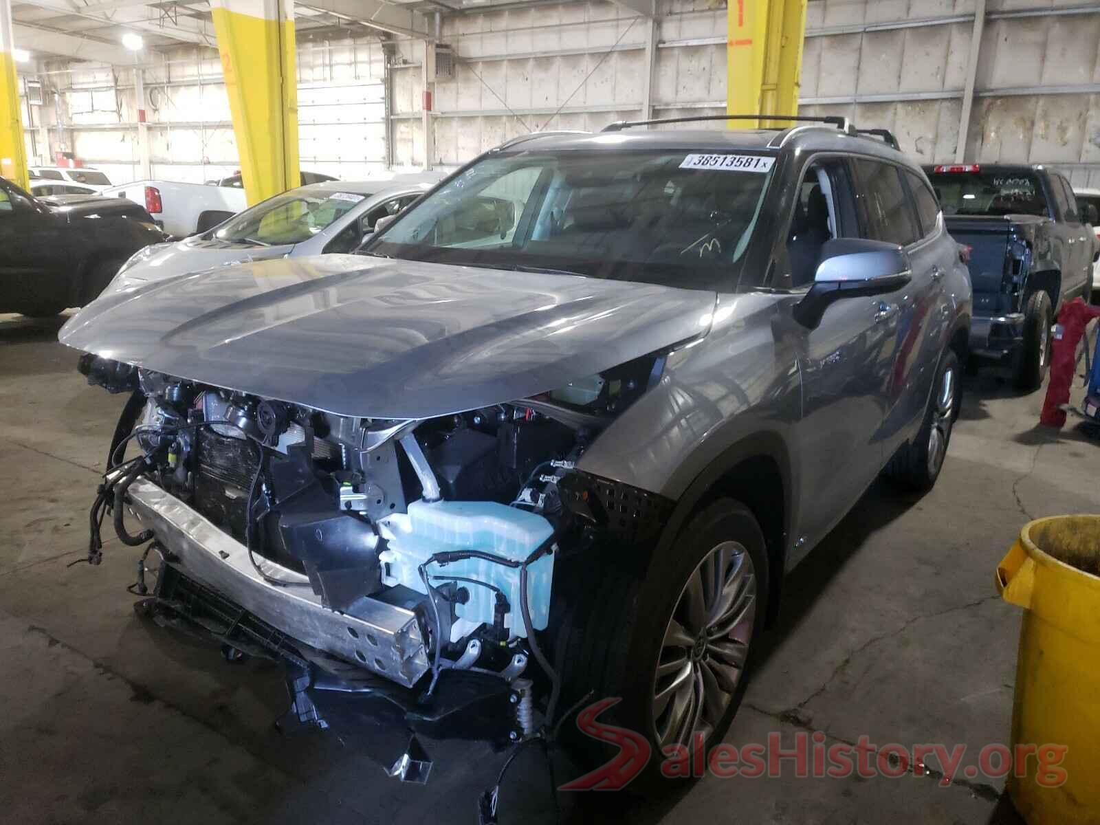 5TDEBRCHXMS036044 2021 TOYOTA HIGHLANDER