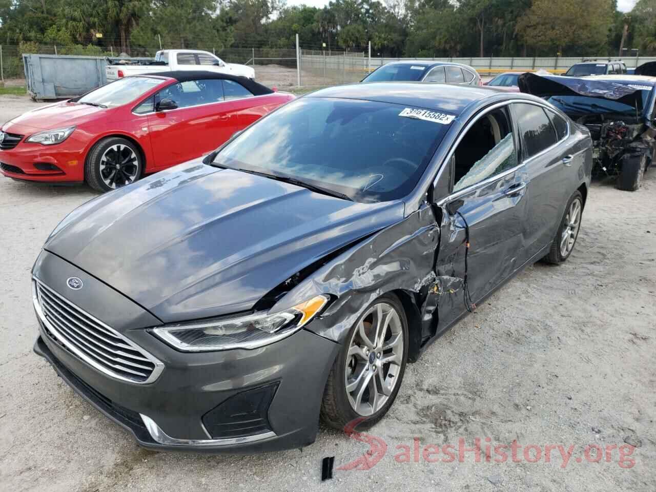 3FA6P0CD9KR150606 2019 FORD FUSION