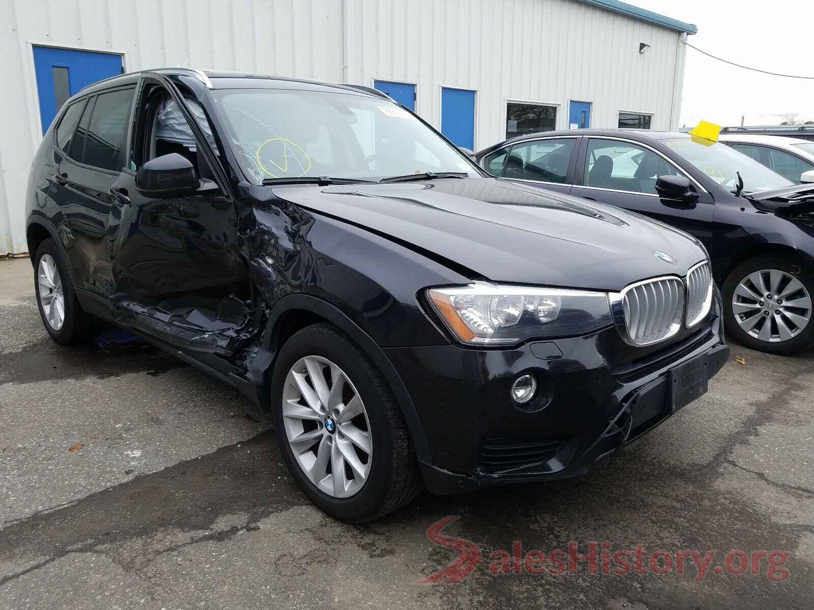 5UXWX9C58G0D83652 2016 BMW X3