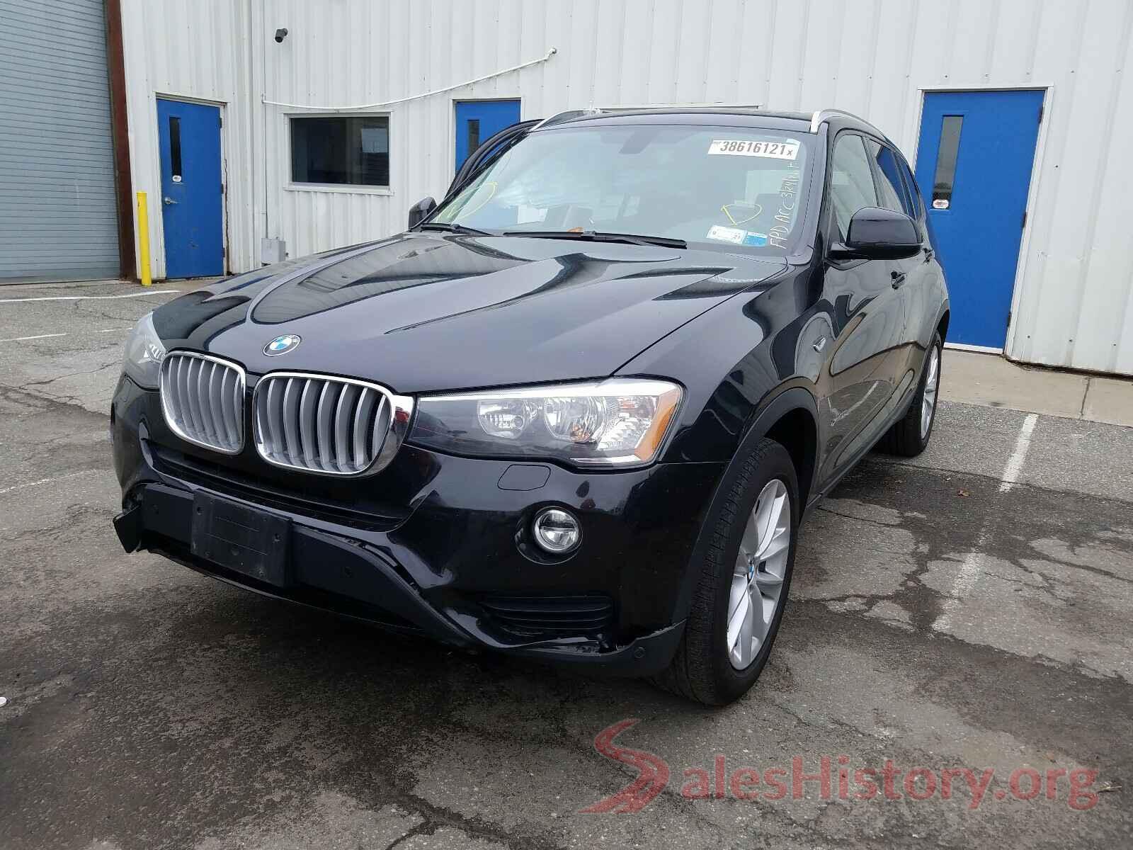 5UXWX9C58G0D83652 2016 BMW X3