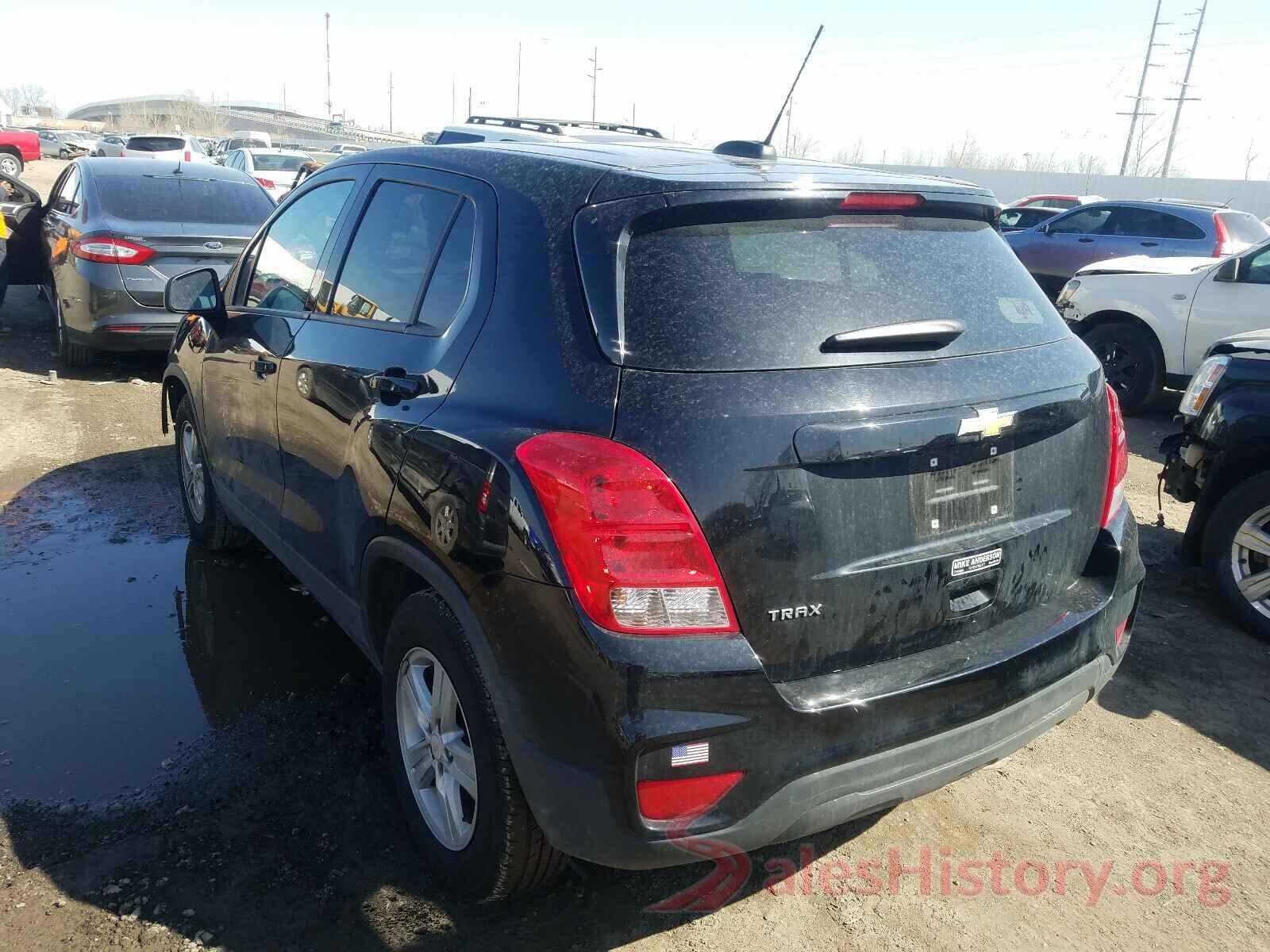 3GNCJKSB8KL391707 2019 CHEVROLET TRAX