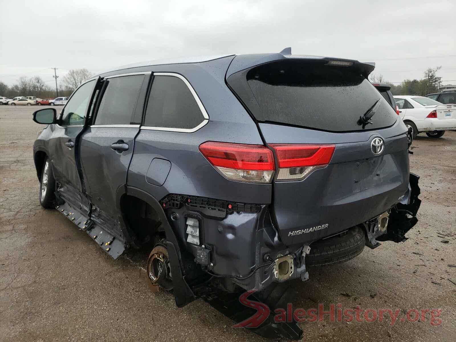 5TDDZRFH0KS707415 2019 TOYOTA HIGHLANDER