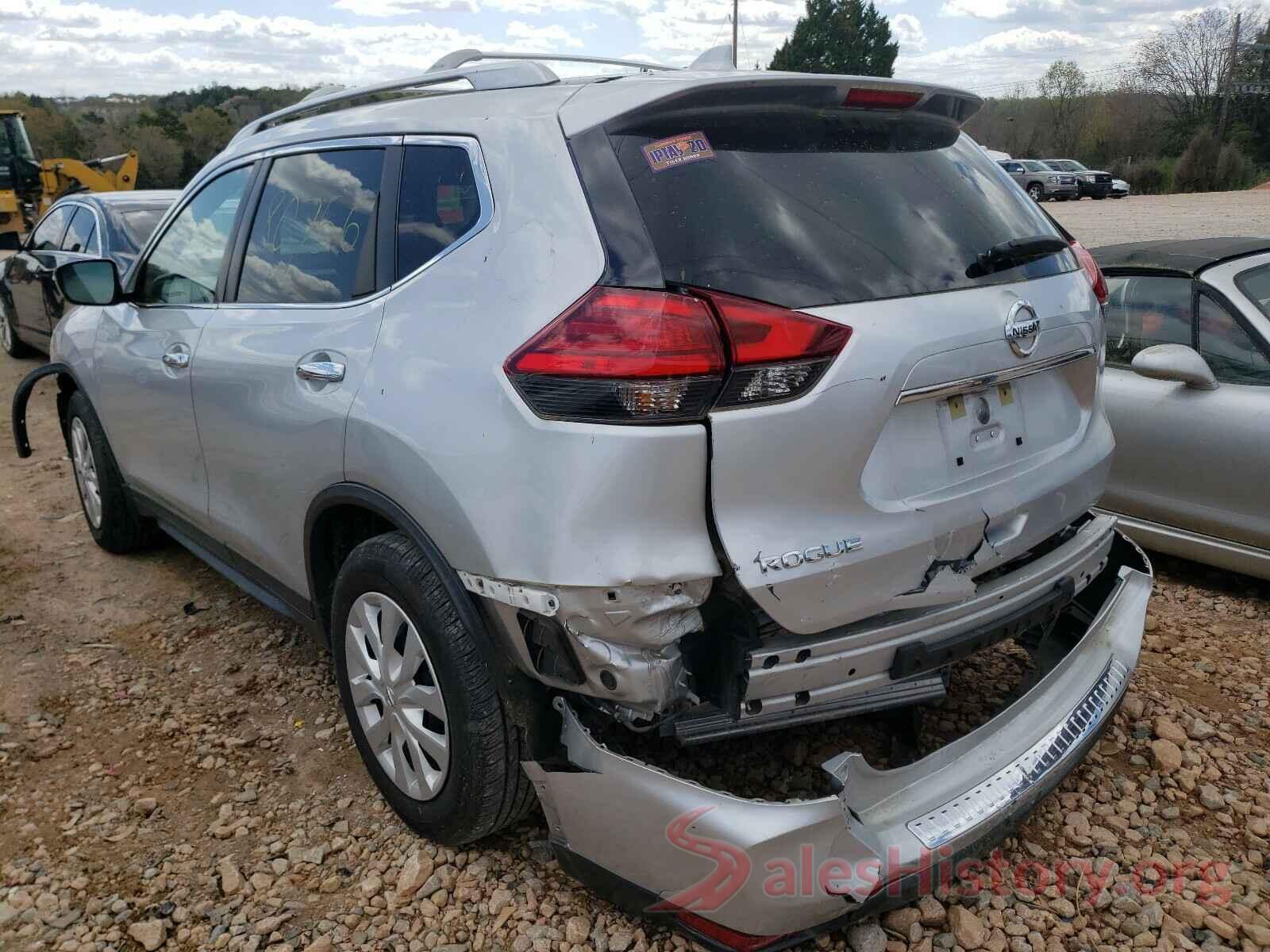 KNMAT2MT3HP500667 2017 NISSAN ROGUE