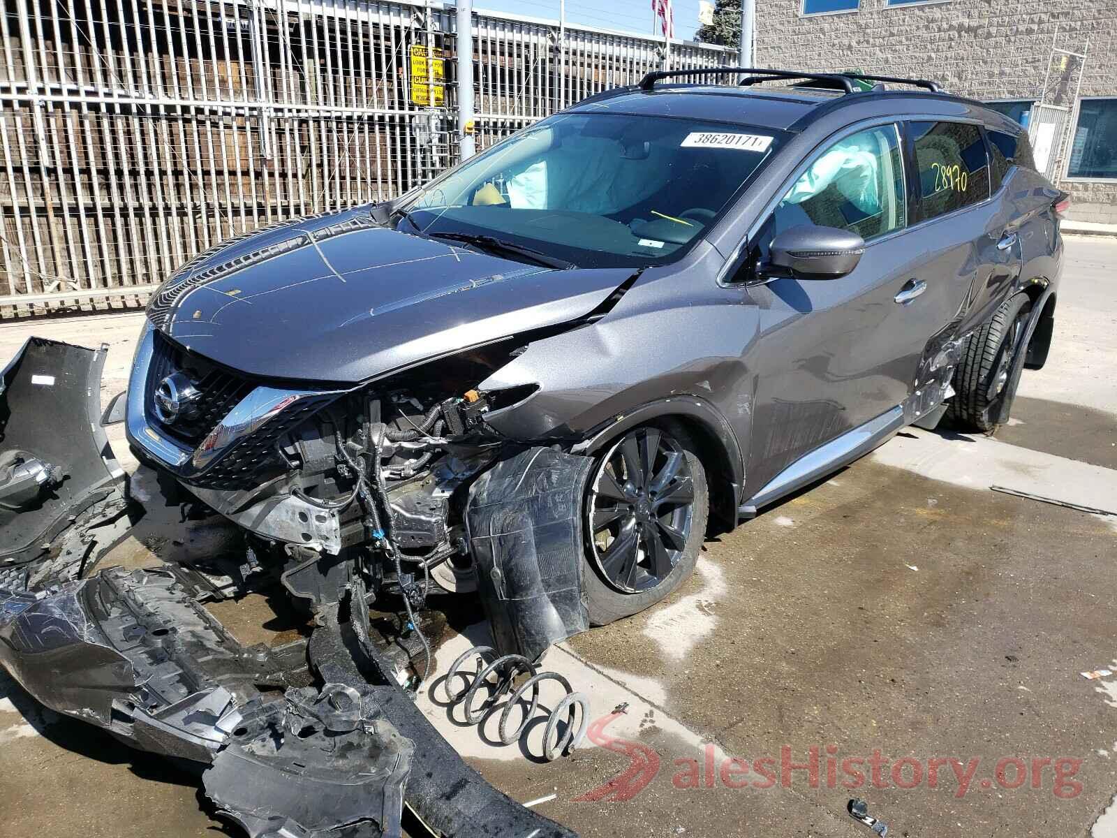 5N1AZ2MH6HN107635 2017 NISSAN MURANO