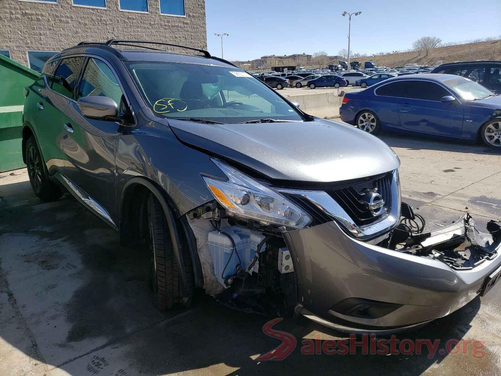 5N1AZ2MH6HN107635 2017 NISSAN MURANO