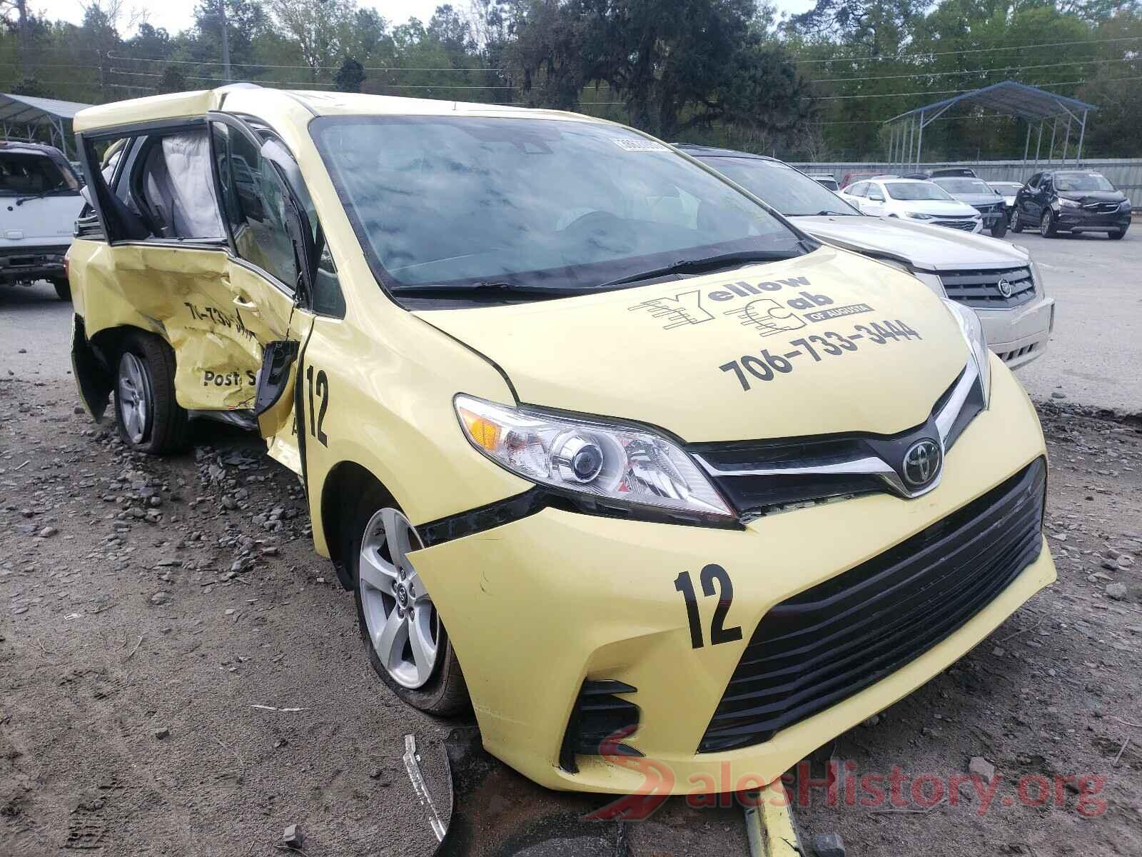 5TDKZ3DC2KS006645 2019 TOYOTA SIENNA