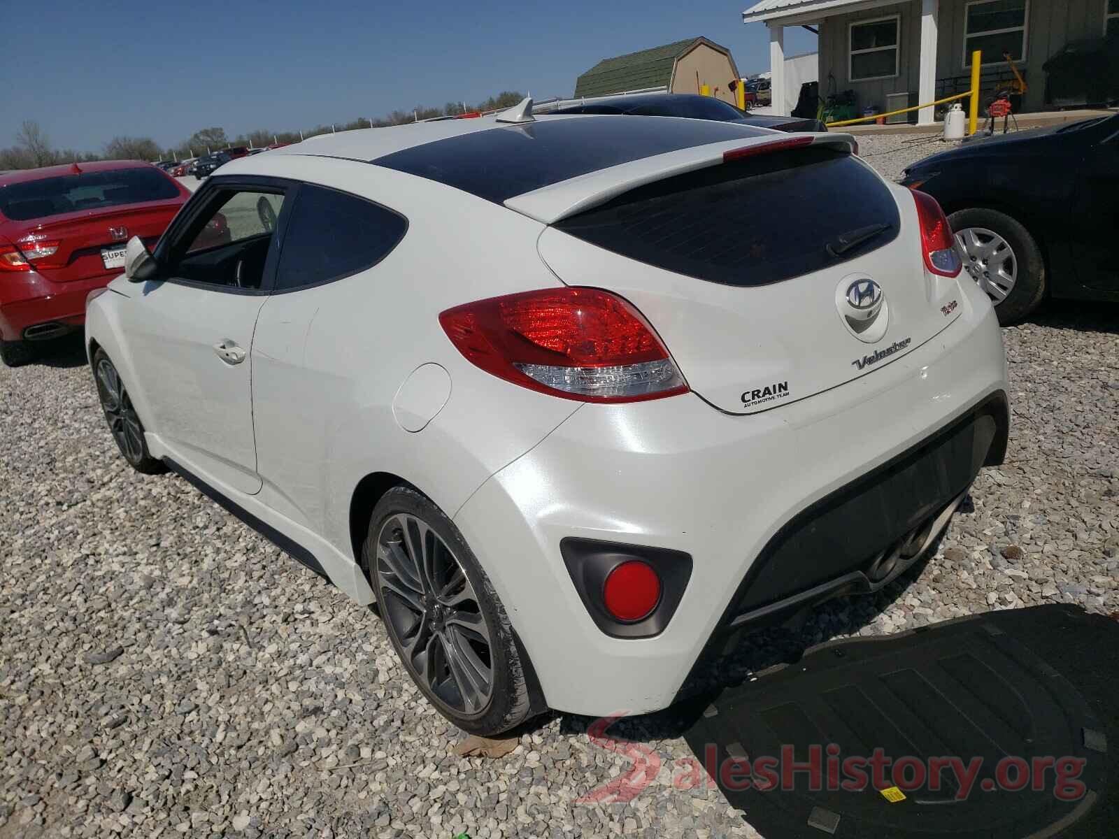 KMHTC6AEXHU309993 2017 HYUNDAI VELOSTER