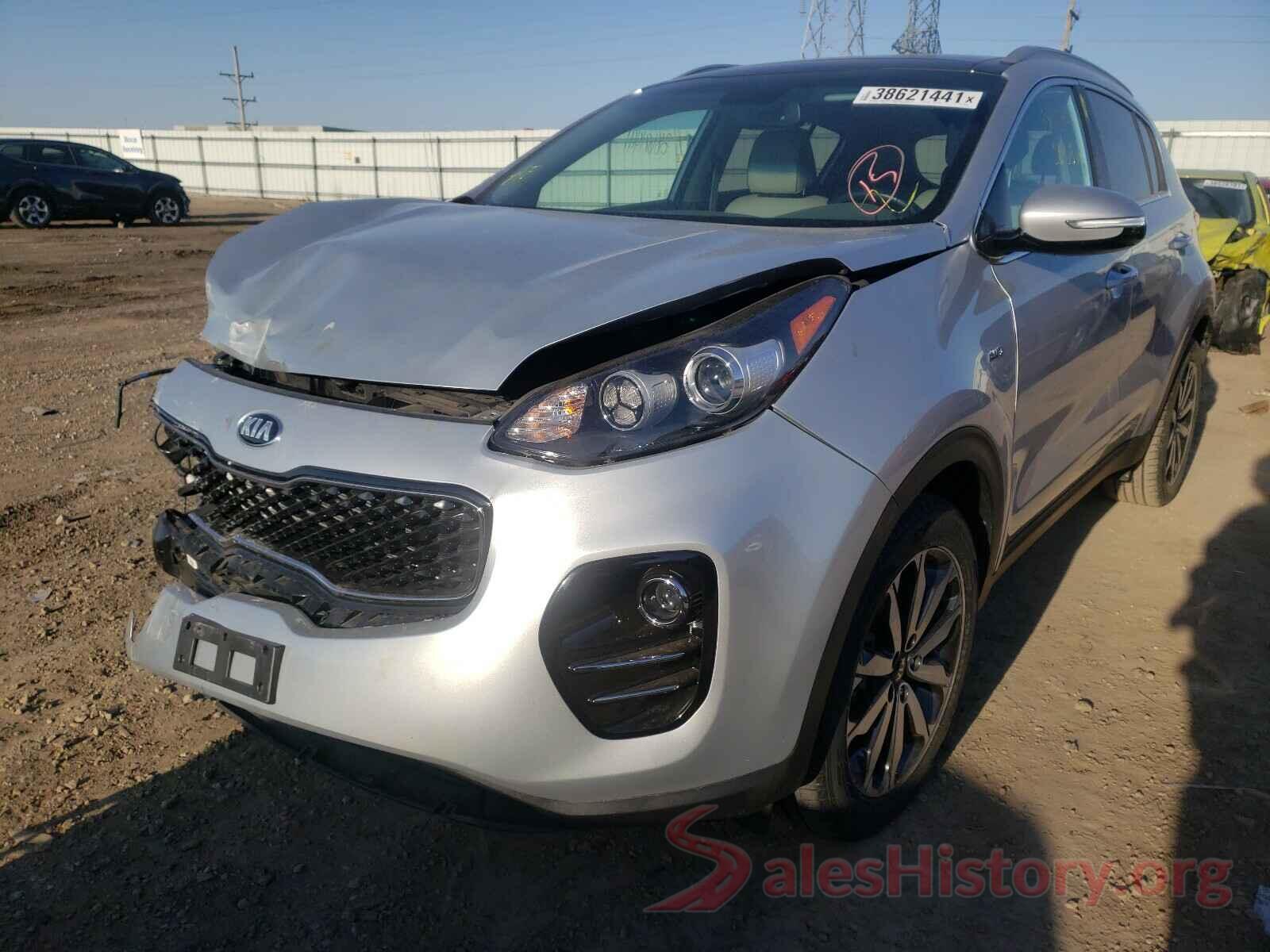 KNDPNCAC9H7071064 2017 KIA SPORTAGE