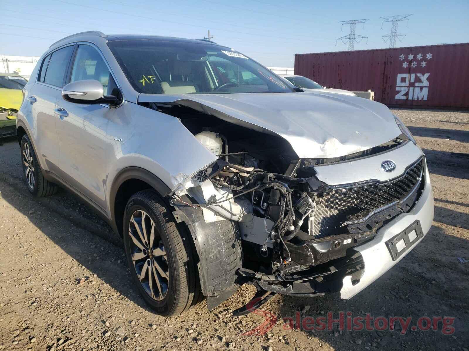 KNDPNCAC9H7071064 2017 KIA SPORTAGE