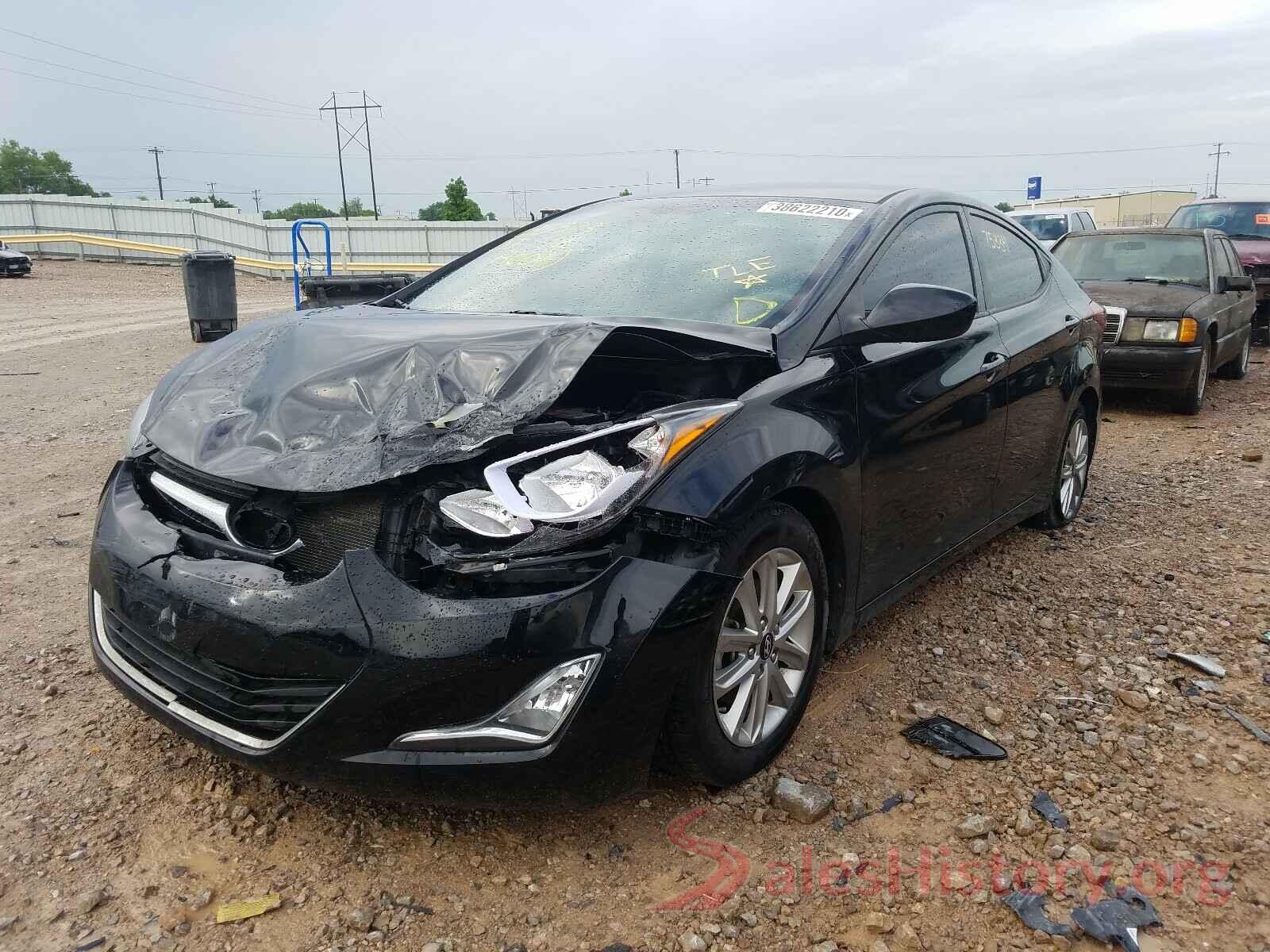 KMHDH4AE9GU635373 2016 HYUNDAI ELANTRA