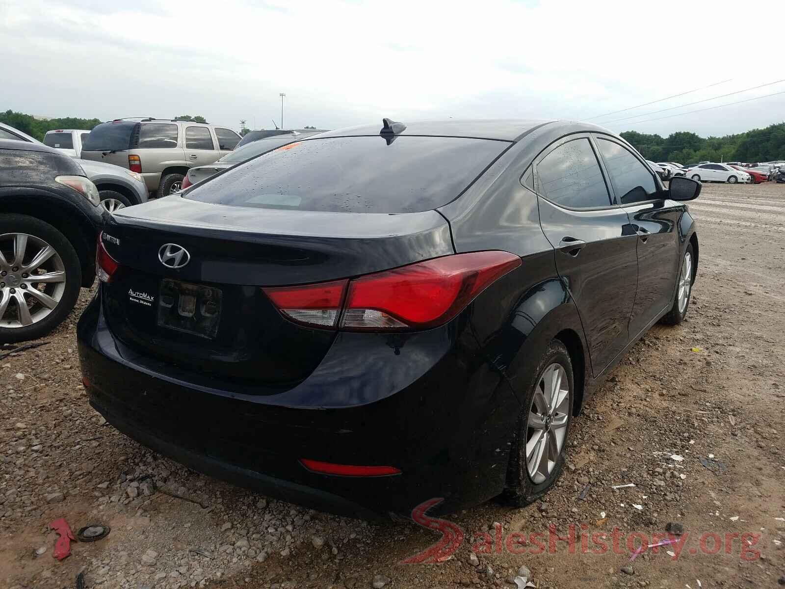 KMHDH4AE9GU635373 2016 HYUNDAI ELANTRA