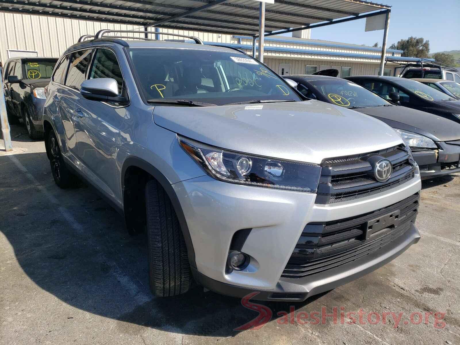 5TDJZRFH7KS706328 2019 TOYOTA HIGHLANDER