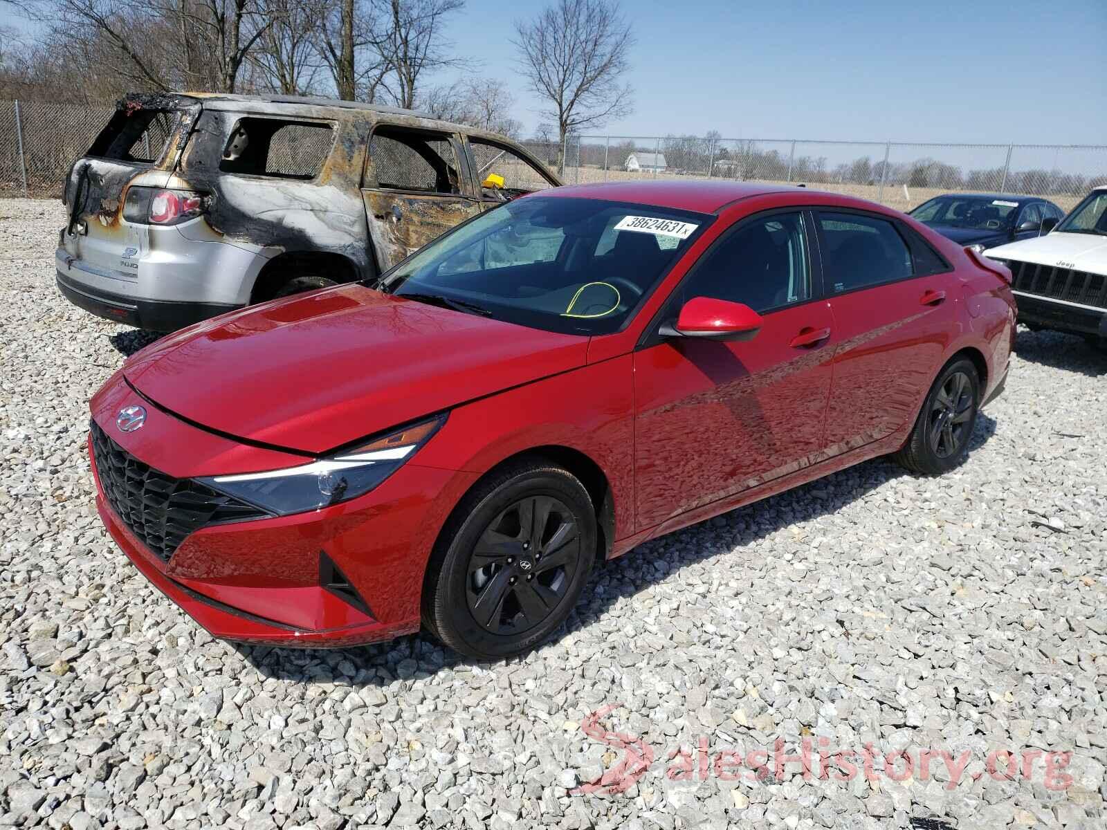 KMHLM4AG3MU101144 2021 HYUNDAI ELANTRA