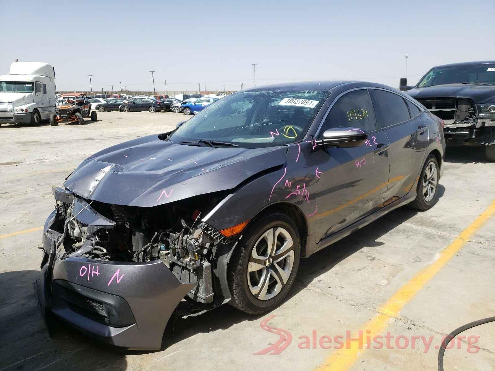 2HGFC2F50GH536292 2016 HONDA CIVIC