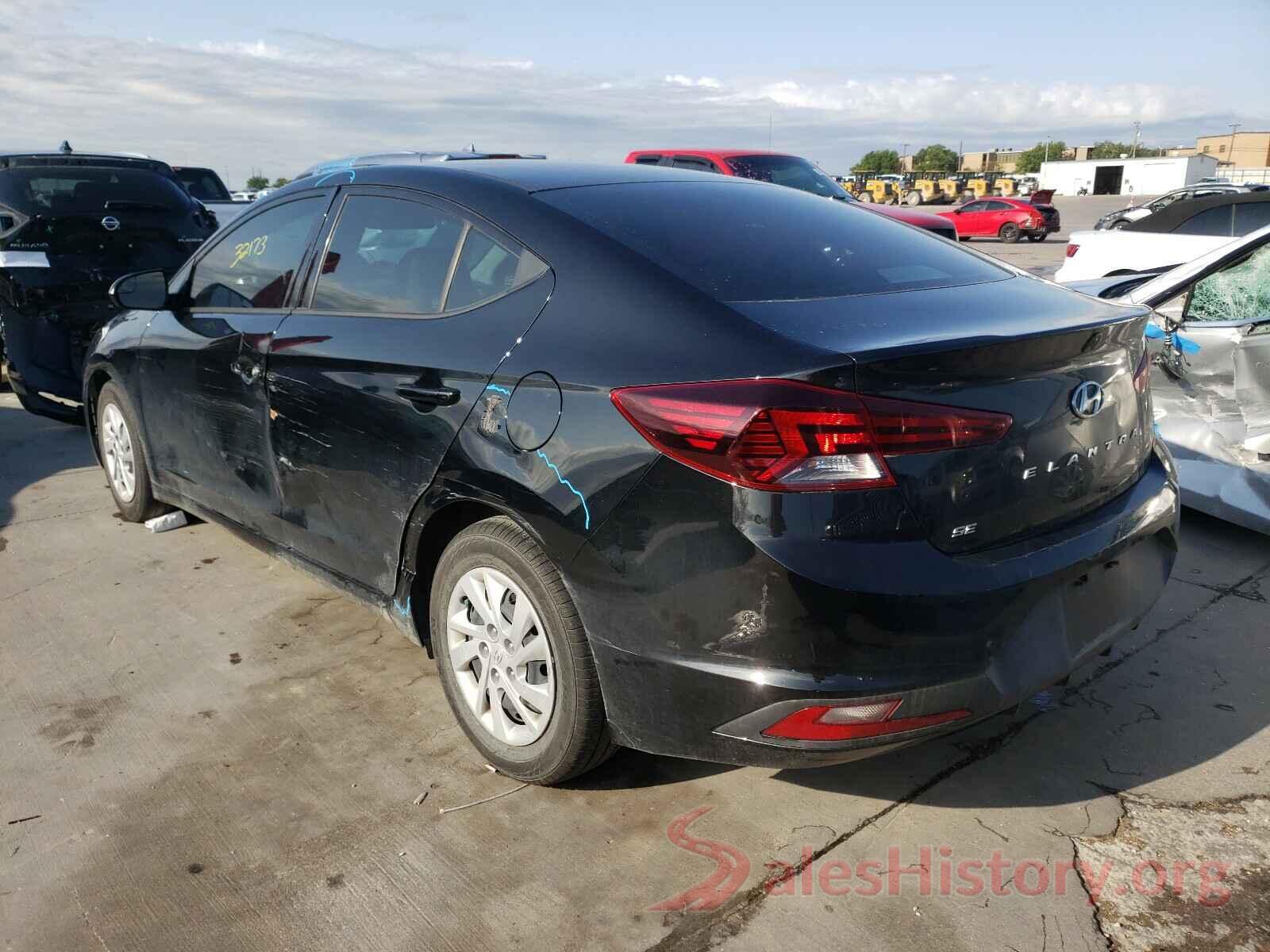 5NPD74LFXLH594253 2020 HYUNDAI ELANTRA