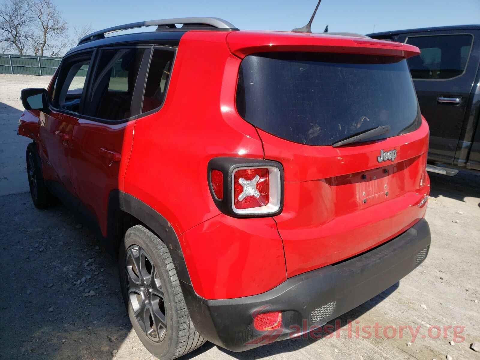 ZACCJADT7GPC93890 2016 JEEP RENEGADE