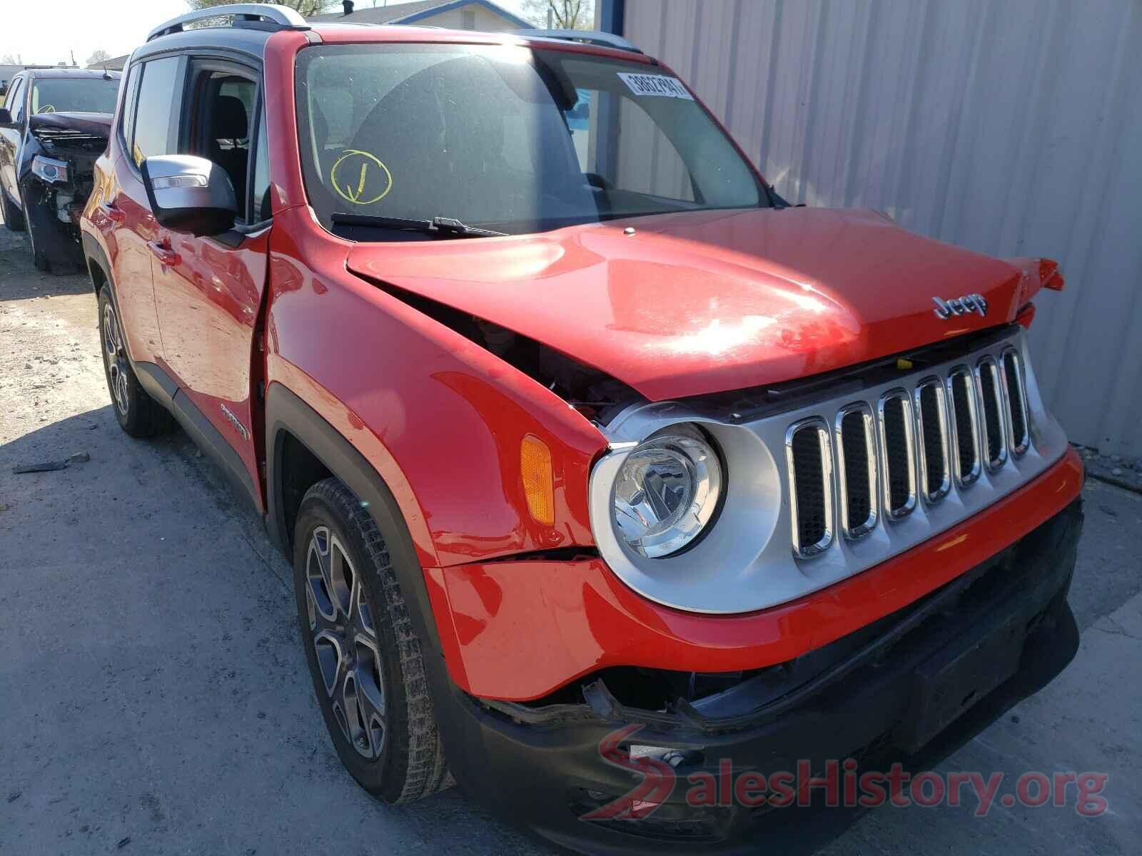 ZACCJADT7GPC93890 2016 JEEP RENEGADE