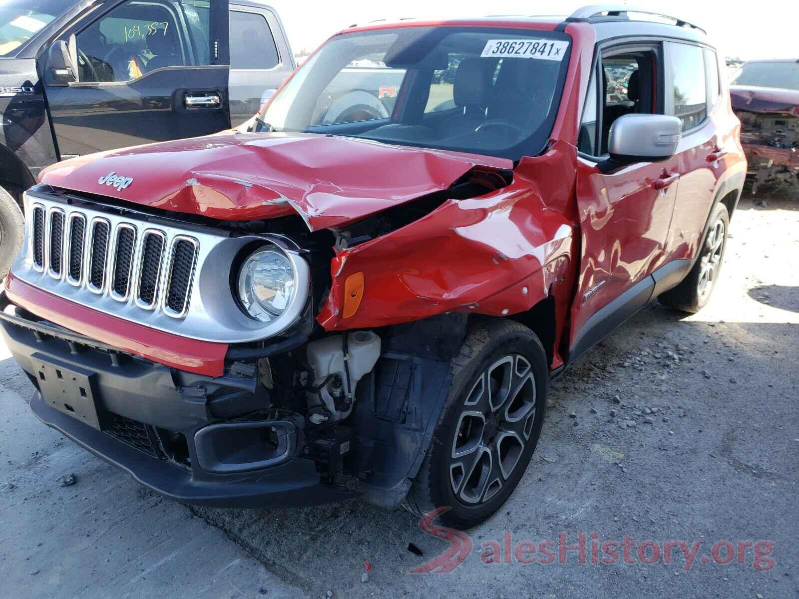 ZACCJADT7GPC93890 2016 JEEP RENEGADE