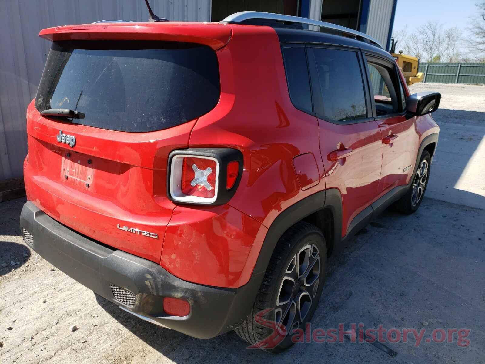 ZACCJADT7GPC93890 2016 JEEP RENEGADE