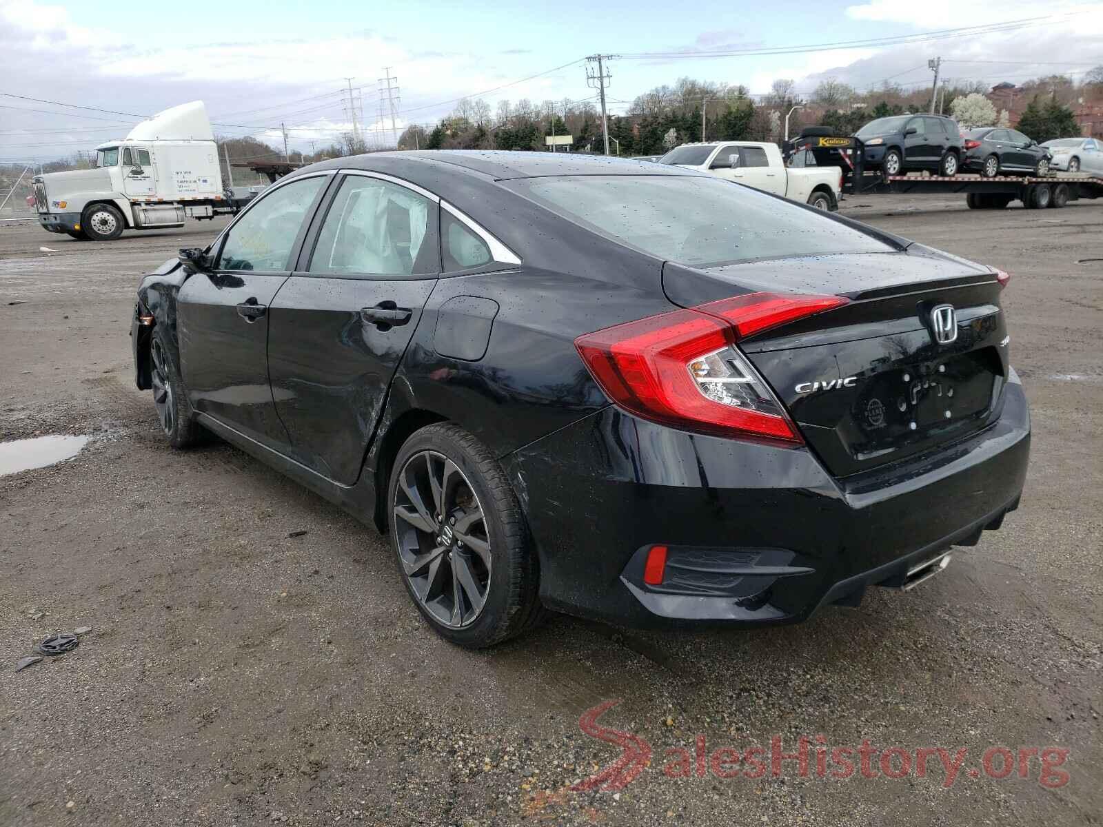 2HGFC2F80KH573331 2019 HONDA CIVIC