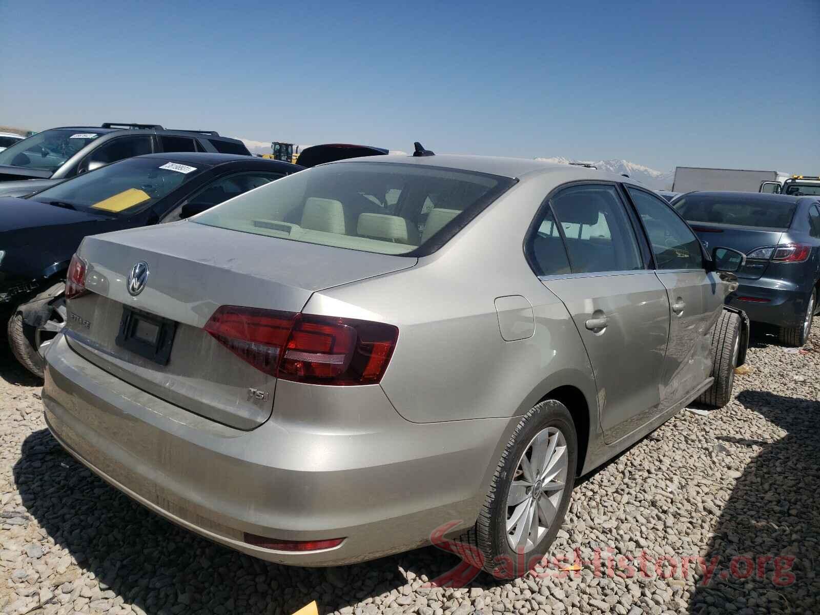 3VWD67AJ4GM243637 2016 VOLKSWAGEN JETTA