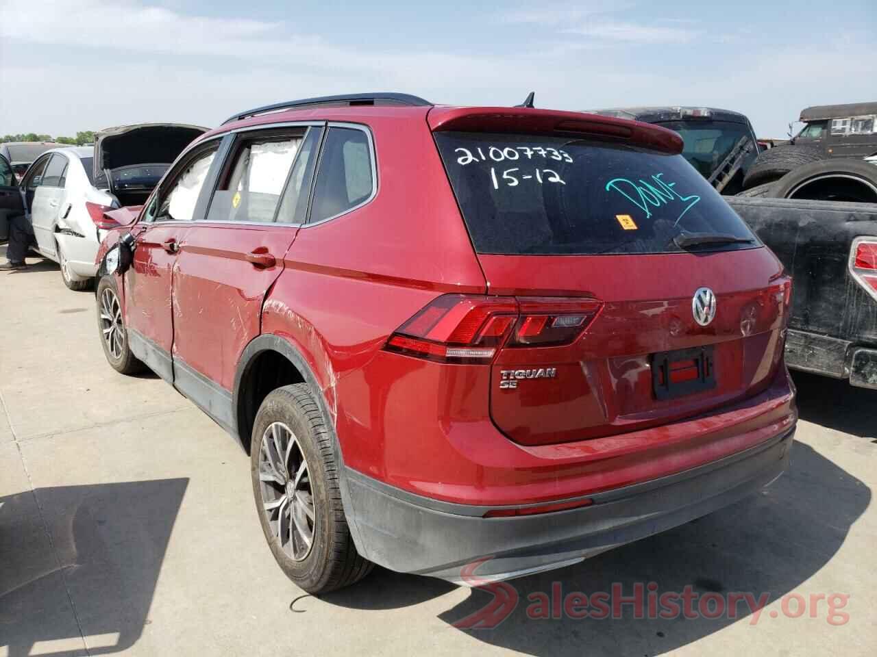 3VV2B7AX5KM133569 2019 VOLKSWAGEN TIGUAN