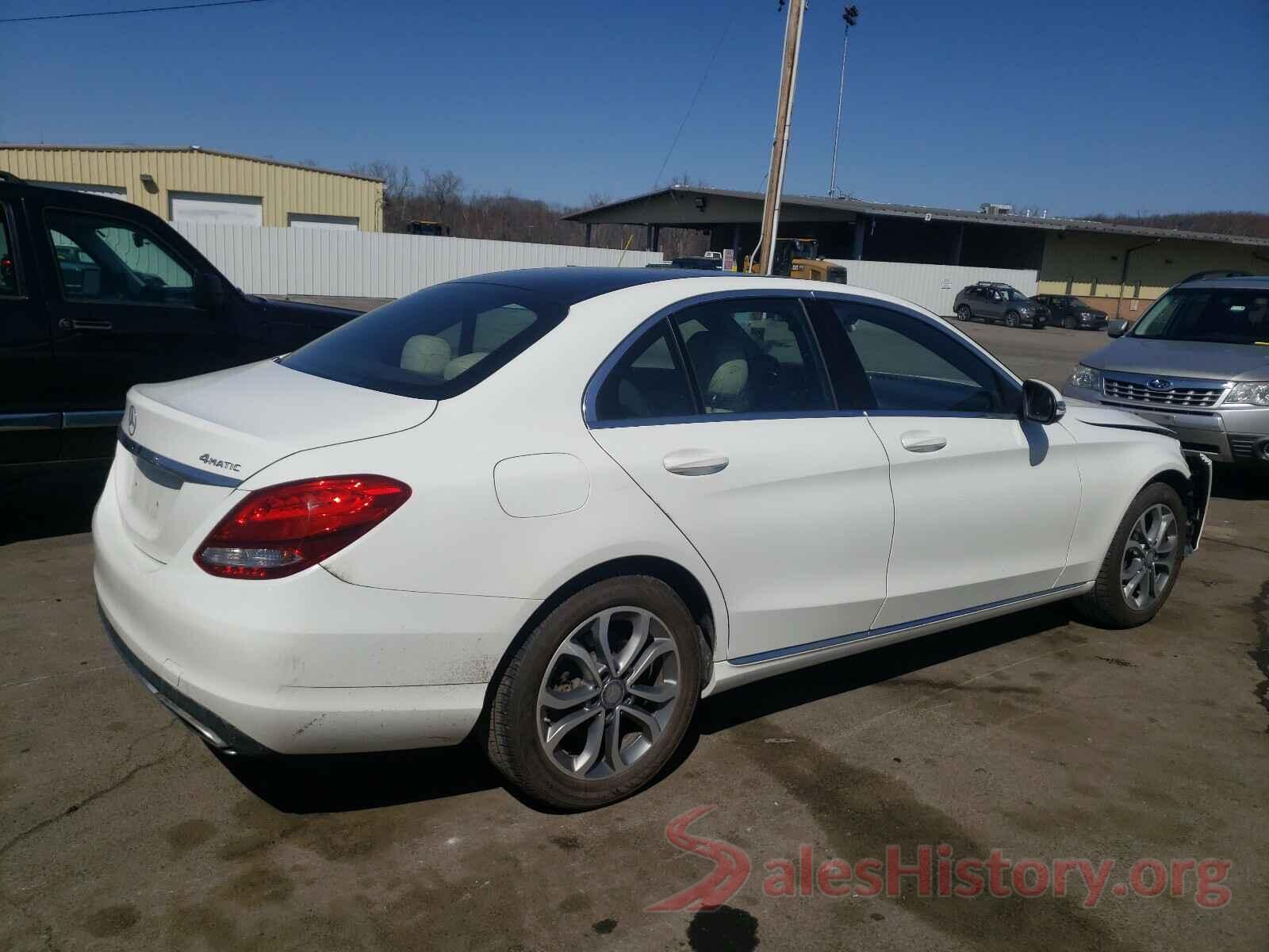 55SWF4KB4GU136673 2016 MERCEDES-BENZ C CLASS