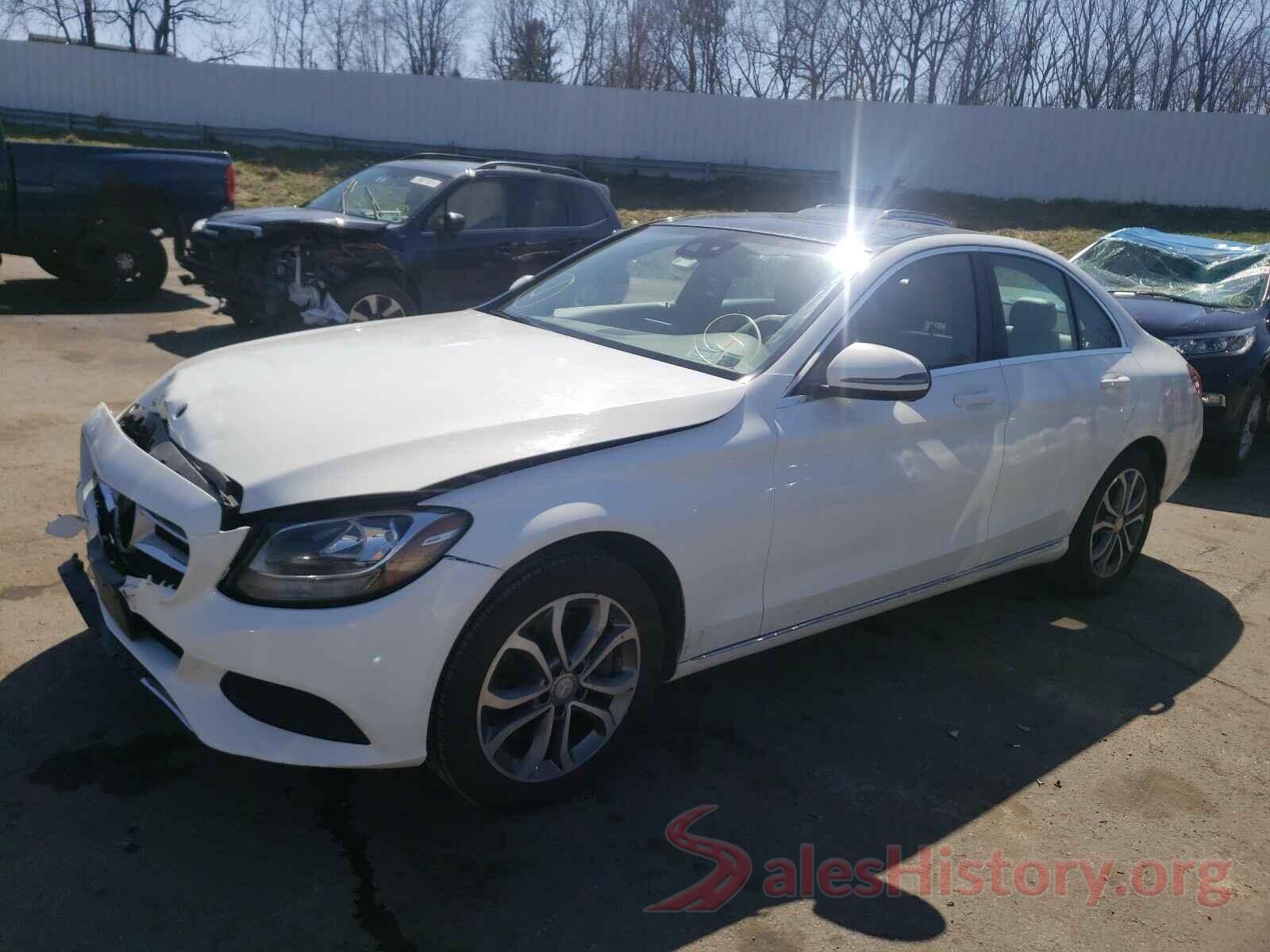 55SWF4KB4GU136673 2016 MERCEDES-BENZ C CLASS