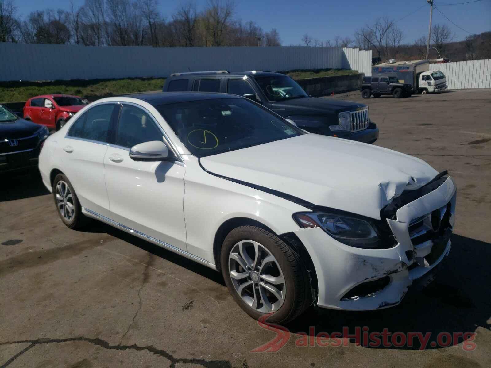 55SWF4KB4GU136673 2016 MERCEDES-BENZ C CLASS