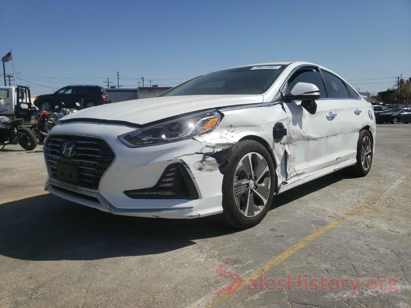 KMHE14L26KA089265 2019 HYUNDAI SONATA