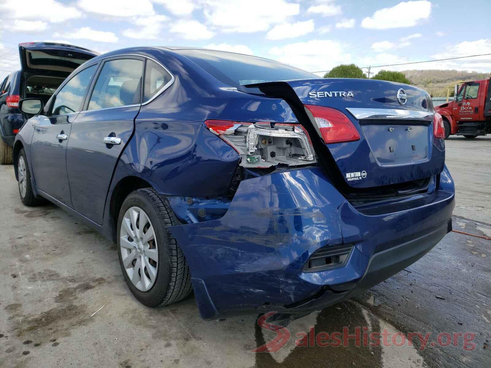 3N1AB7AP0HY293857 2017 NISSAN SENTRA