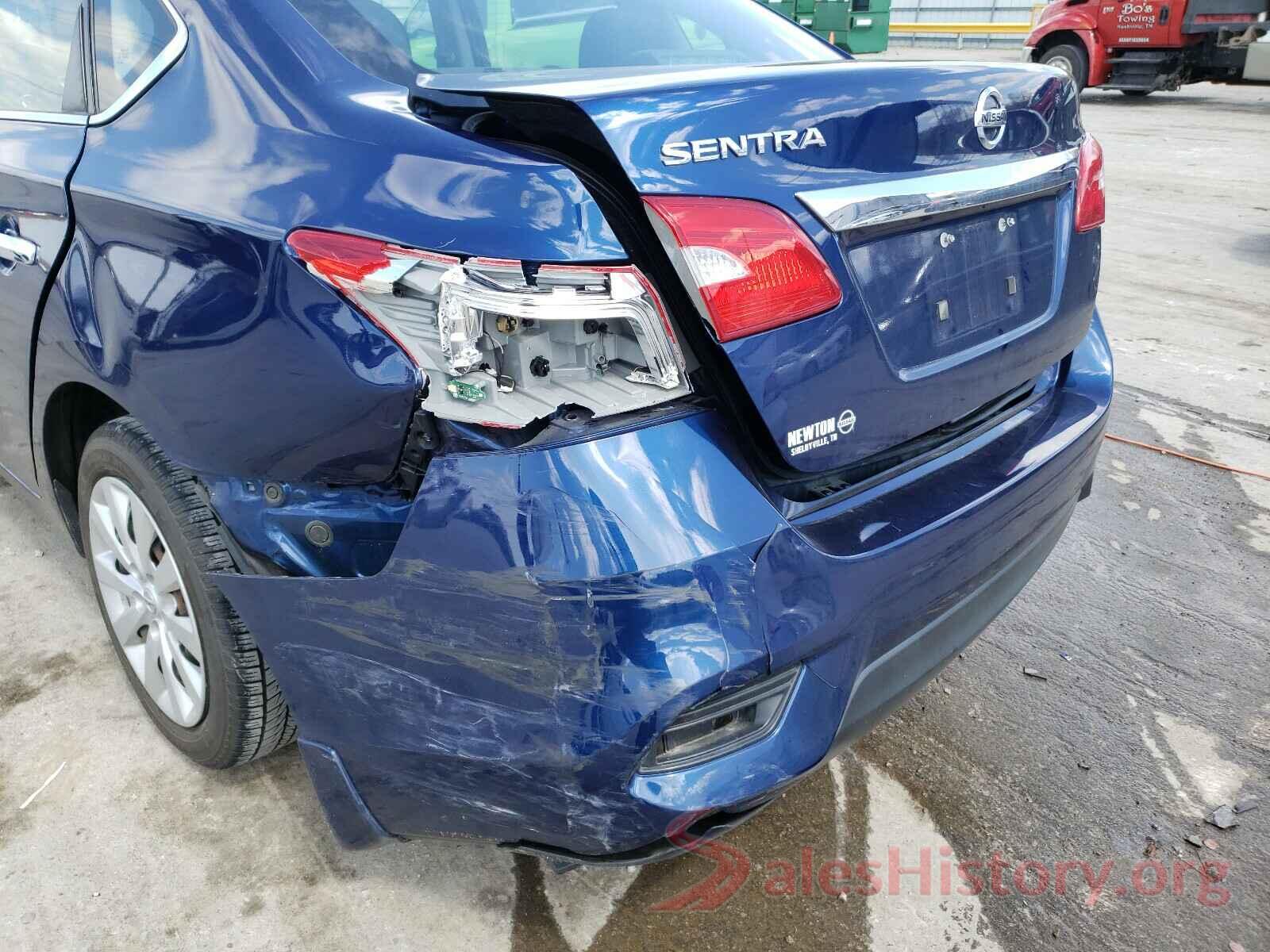 3N1AB7AP0HY293857 2017 NISSAN SENTRA