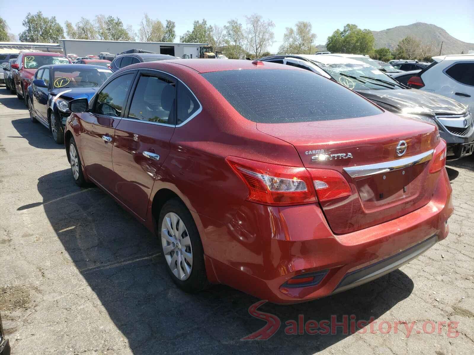 3N1AB7AP0GL668089 2016 NISSAN SENTRA