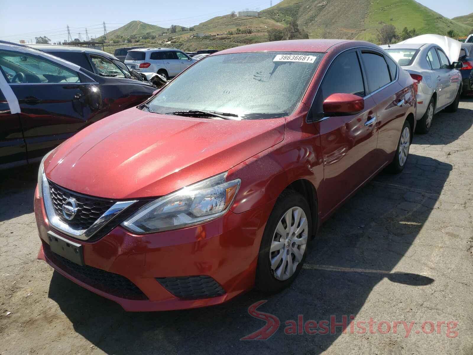 3N1AB7AP0GL668089 2016 NISSAN SENTRA