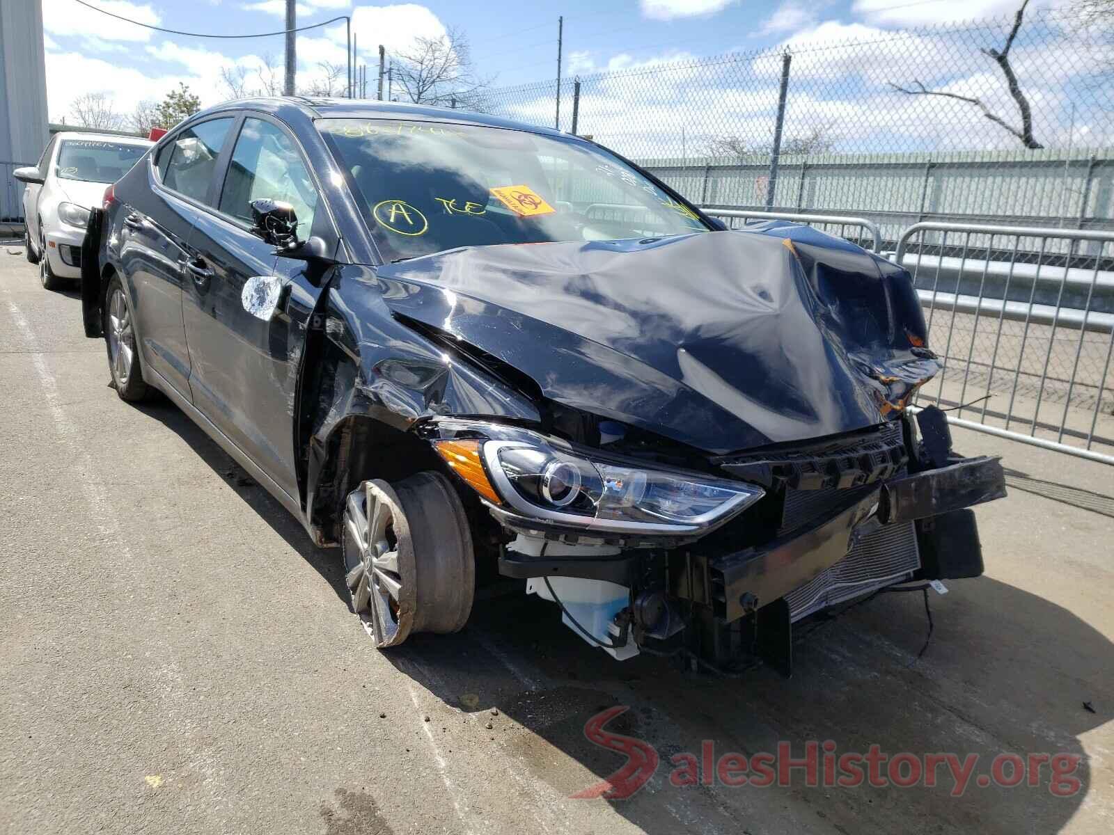 KMHD84LF8JU504268 2018 HYUNDAI ELANTRA