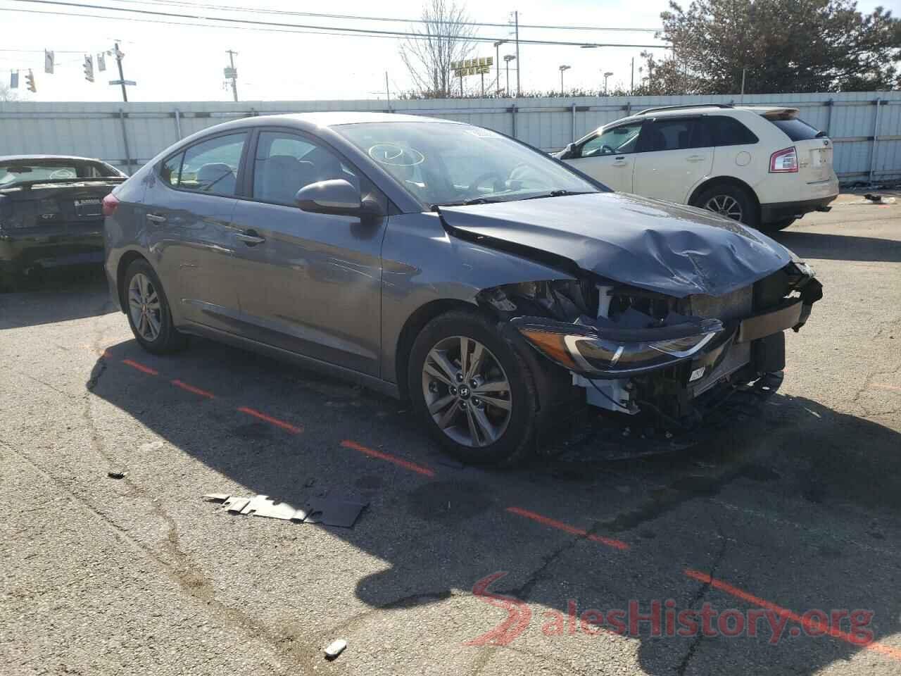 5NPD84LF5JH390180 2018 HYUNDAI ELANTRA