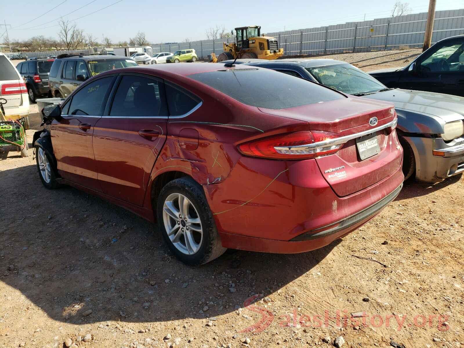 3FA6P0HD0JR267529 2018 FORD FUSION