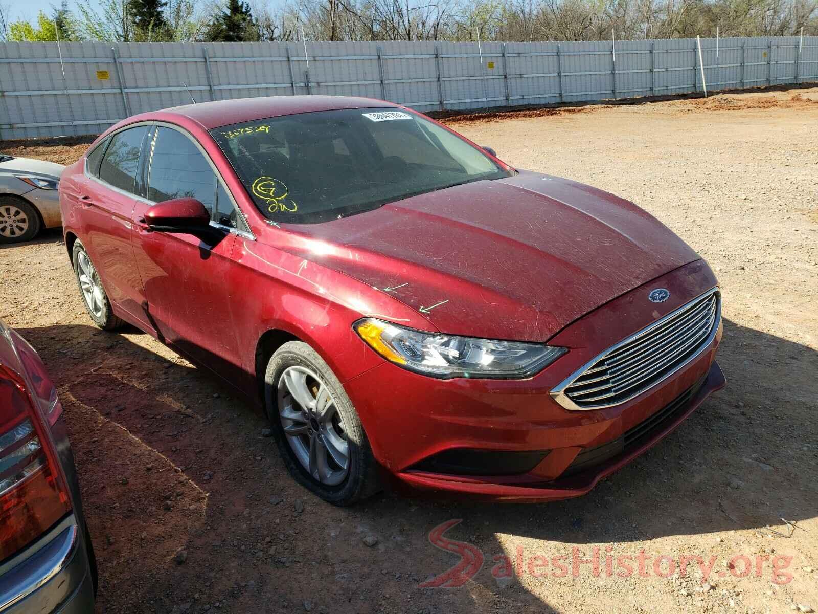 3FA6P0HD0JR267529 2018 FORD FUSION