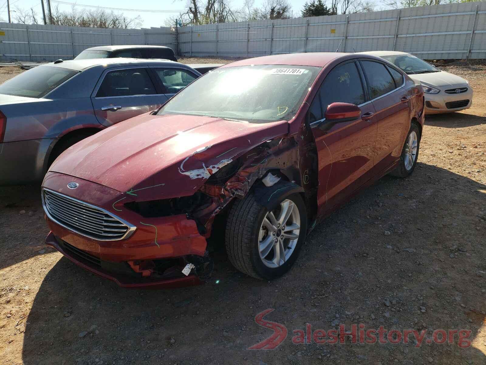 3FA6P0HD0JR267529 2018 FORD FUSION