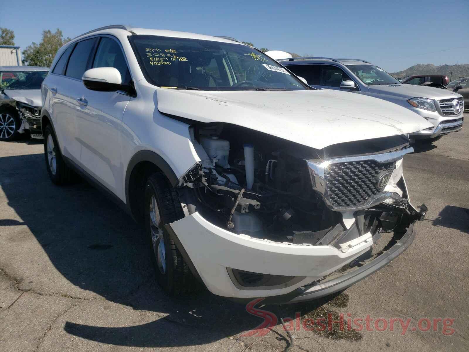 5XYPG4A31GG114569 2016 KIA SORENTO