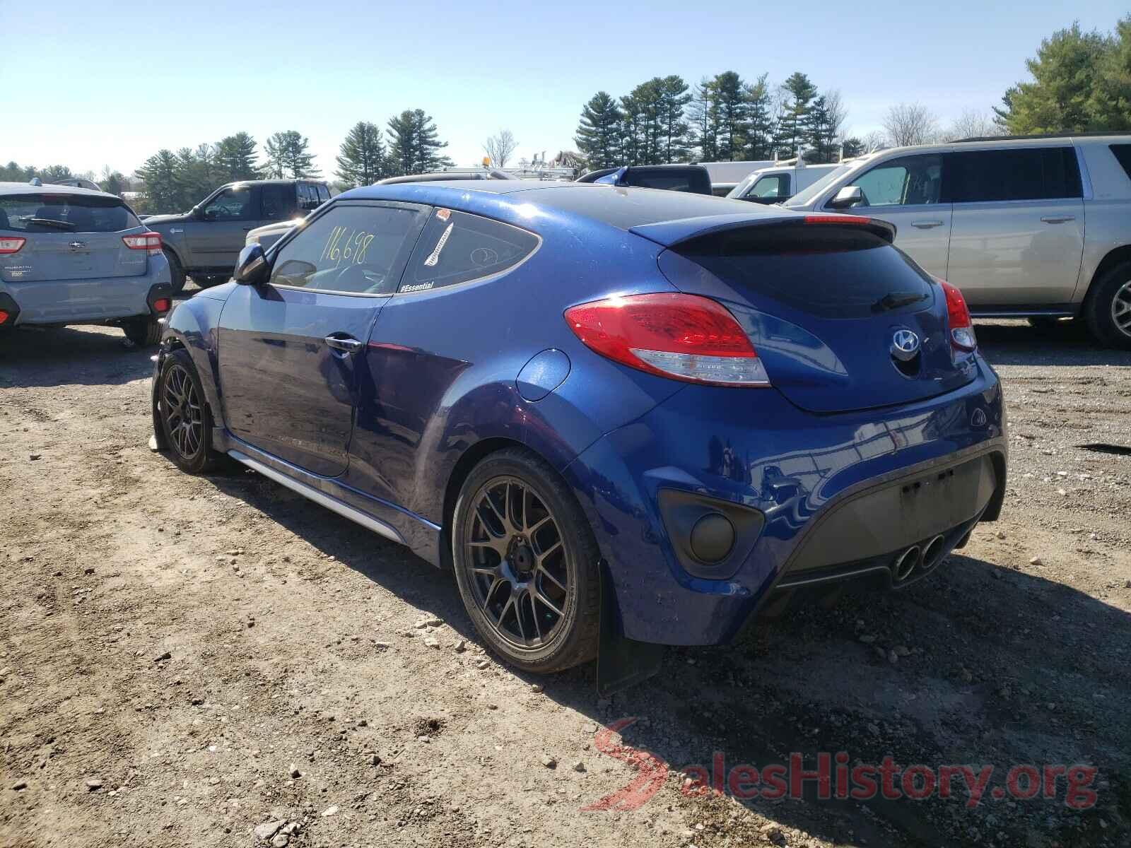 KMHTC6AE0GU265193 2016 HYUNDAI VELOSTER